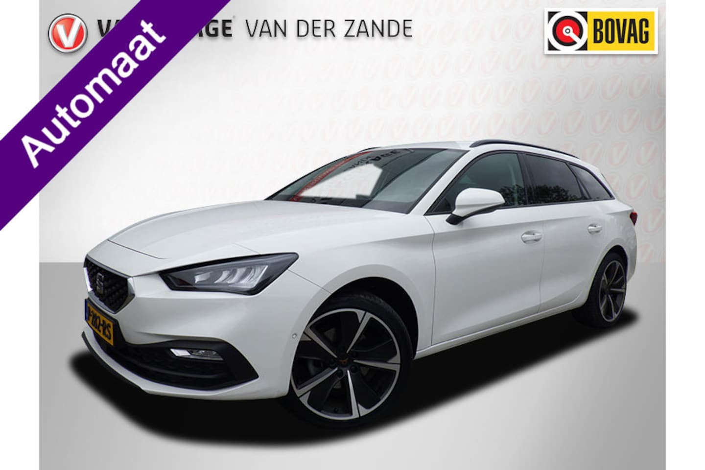 SEAT Leon Sportstourer - 1.0 eTSI Hybrid Style Business Intense, AUT, Camera, Cruise! - AutoWereld.nl