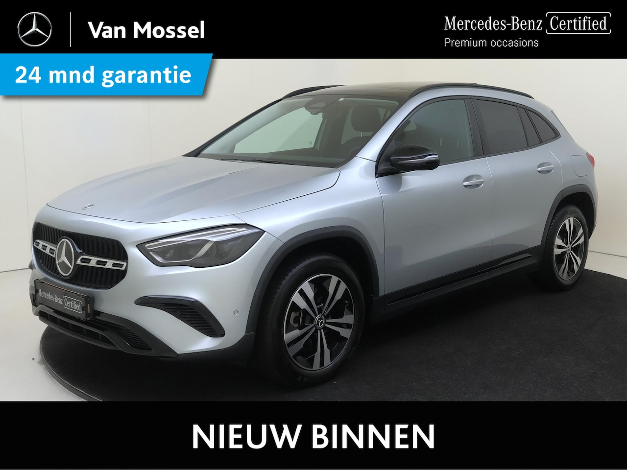 Mercedes-Benz GLA-Klasse - 250 e Star Edition Luxury Line / Panoramadak/ Rijassistentiepakket/ Night/ El. Trekhaak - AutoWereld.nl