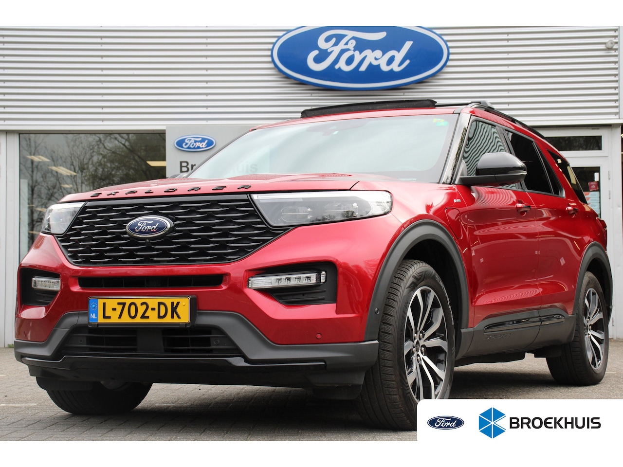 Ford Explorer - 3.0 V6 EcoBoost PHEV ST-Line | DEALER OH! | PANO DAK | STOELVERWARMING + KOELING | 7 PERSO - AutoWereld.nl