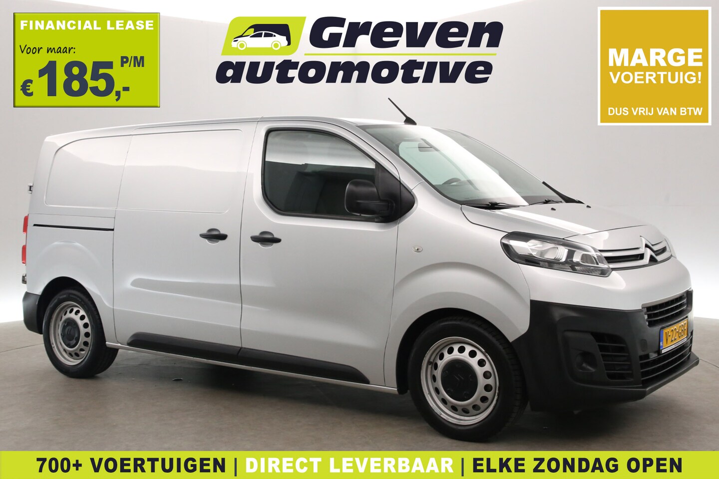 Opel Vivaro - Citroën Jumpy 1.6 BlueHDI L2H1 | Marge | Clima | Cruise | Carplay | Parkeersensoren - AutoWereld.nl
