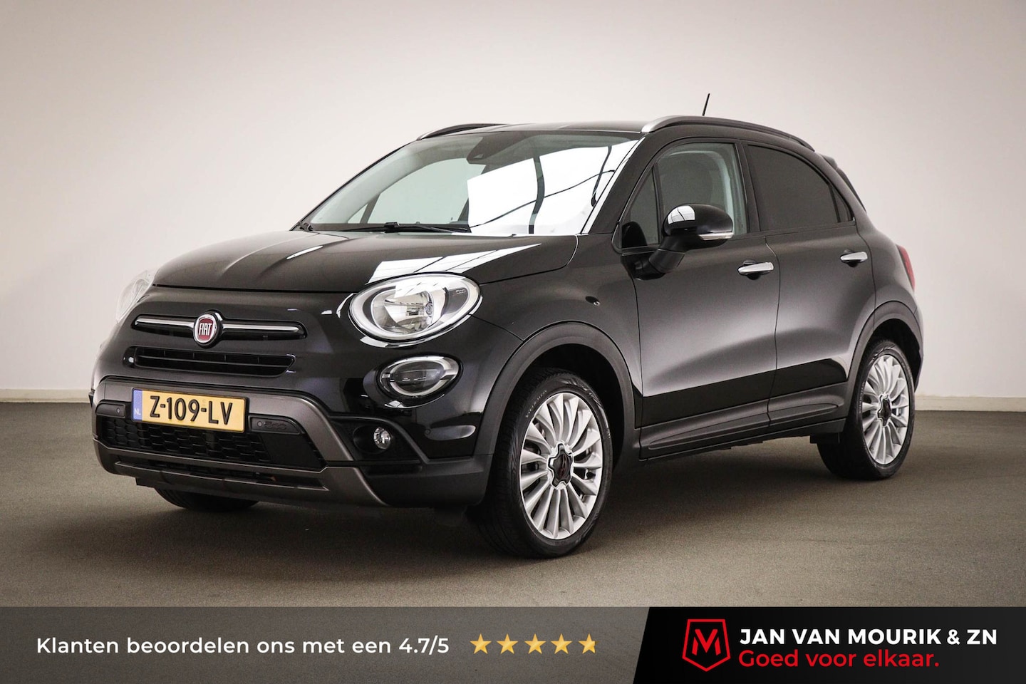 Fiat 500 X - 1.3 FireFly Turbo 150 Hey Google | CLIMA | DAB | UCONNECT | CAMERA | TREKHAAK | 18" - AutoWereld.nl
