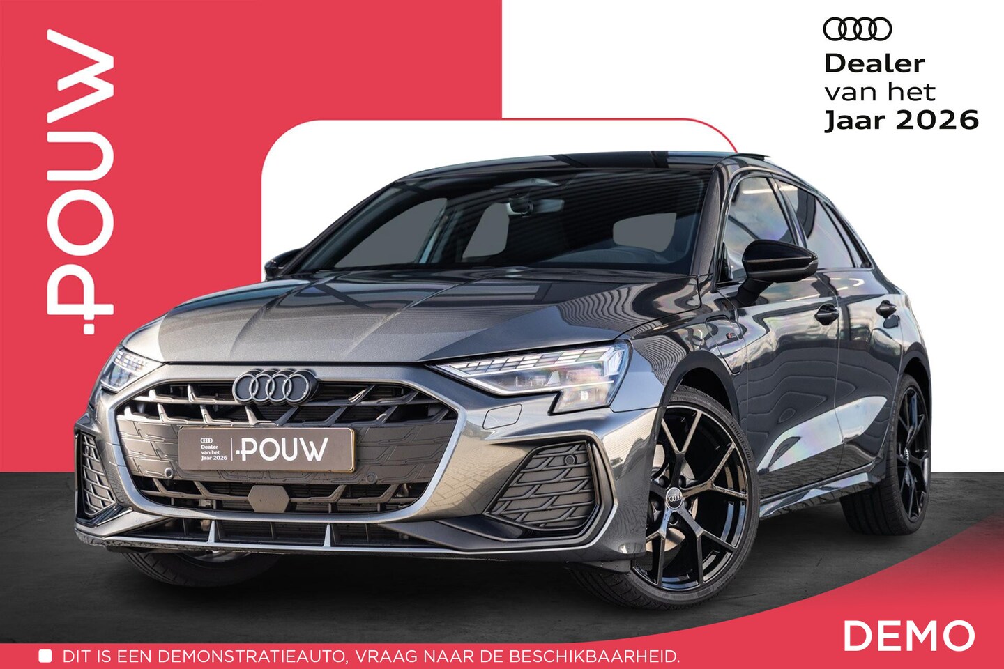 Audi A3 Sportback - 40 TFSIe 204pk S edition | Panoramadak | 19" Velgen | Sonos Audio - AutoWereld.nl