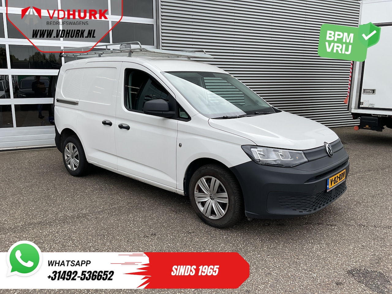 Volkswagen Caddy Cargo - 2.0 TDI 100 pk Carplay/ Imperiaal/ Cruise/ PDC - AutoWereld.nl