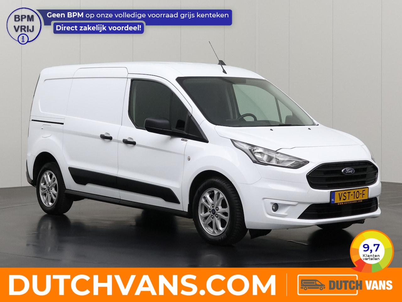 Ford Transit Connect - 1.5EcoBlue Lang | Multimedia | Camera | Airco | Cruise | Trekhaak - AutoWereld.nl