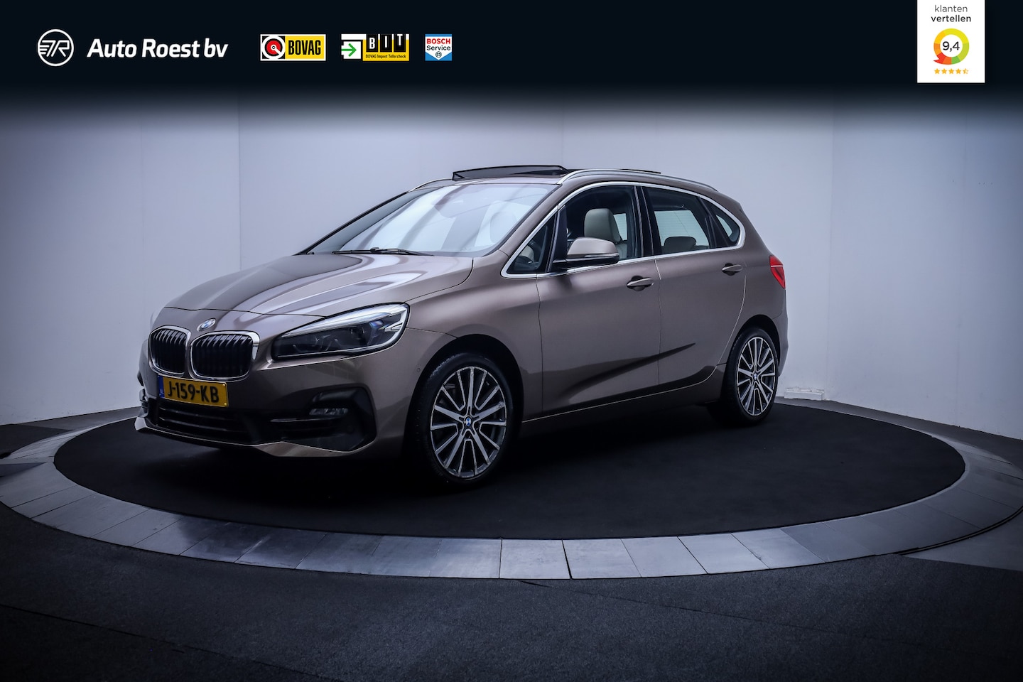 BMW 2-serie Active Tourer - 218iA High Executive PANO | HEAD UP | CAMERA | LEDER | STOELVERW | AFN TREKHAAK | NAVI | D - AutoWereld.nl