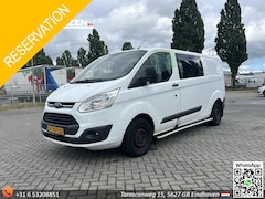 Ford Transit Custom - 290 2.2 TDCI L2H1 Ambiente Dubbel Cabine | € 5.450, - NETTO | Cruise | Airco | Bijrijdersb