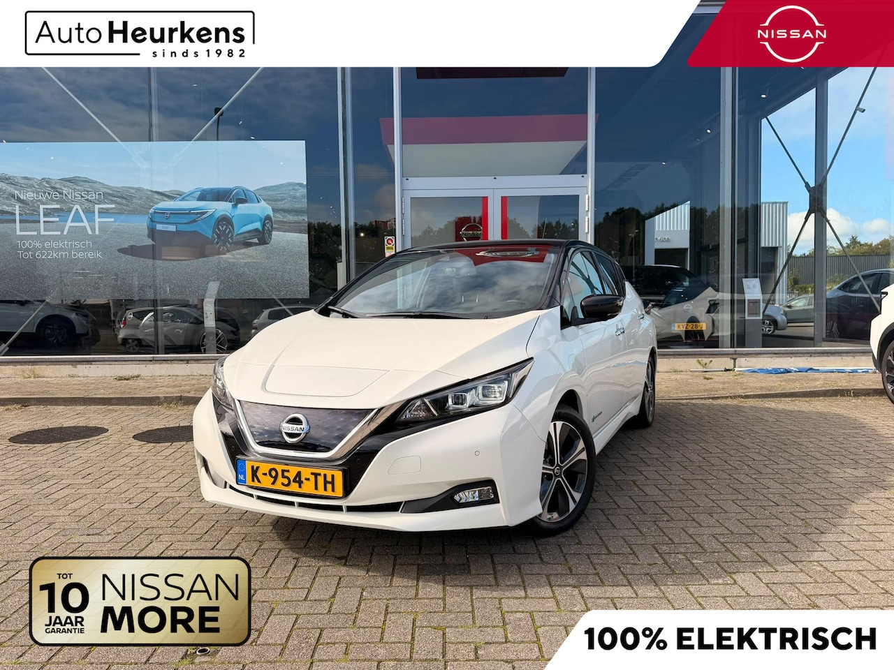 Nissan LEAF - Tekna 40 kWh | NAVIGATIE | 360° CAMERA | STOELVERWARMING | - AutoWereld.nl