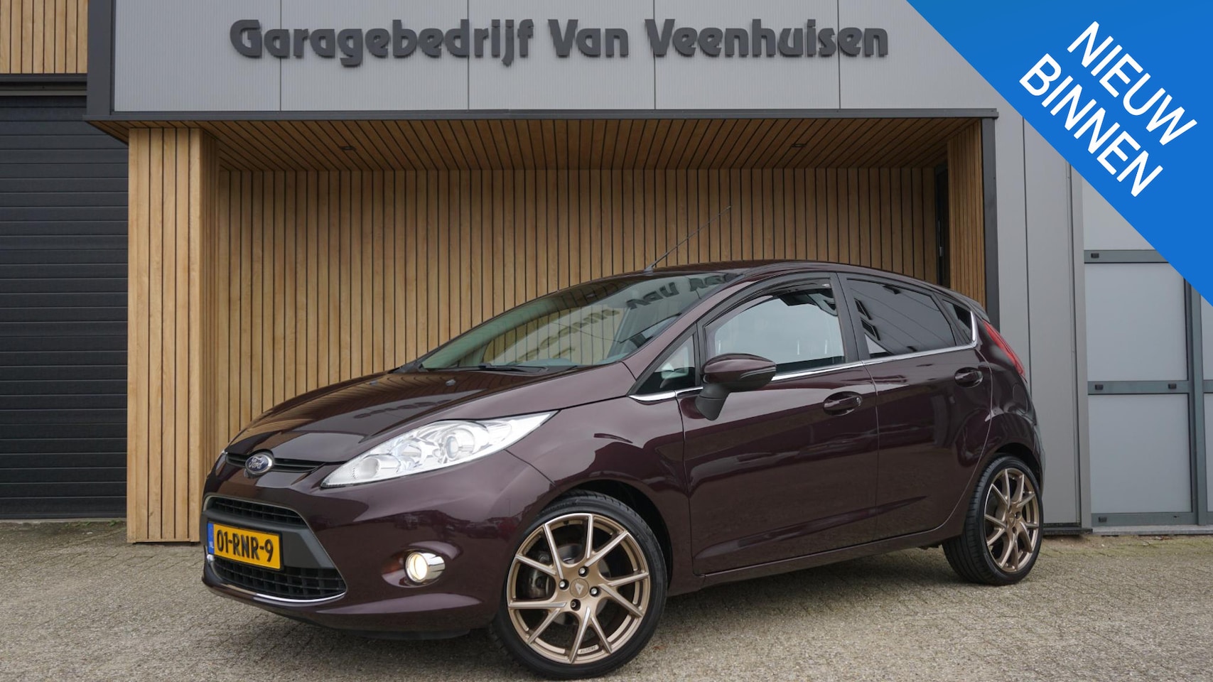 Ford Fiesta - 1.25 82pk 5Drs Titanium X-Pack Clima Cruise Control 17inch LM *Dis.Riem v.v.* 85231km! *NL - AutoWereld.nl