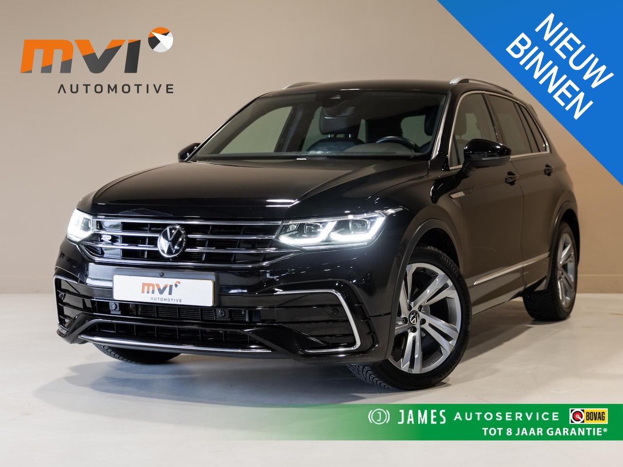 Volkswagen Tiguan - 1.5 TSI 2x R-Line Business+ / 150pk / Trekhaak / NAP / Rondomzicht camera / Keyless / - AutoWereld.nl