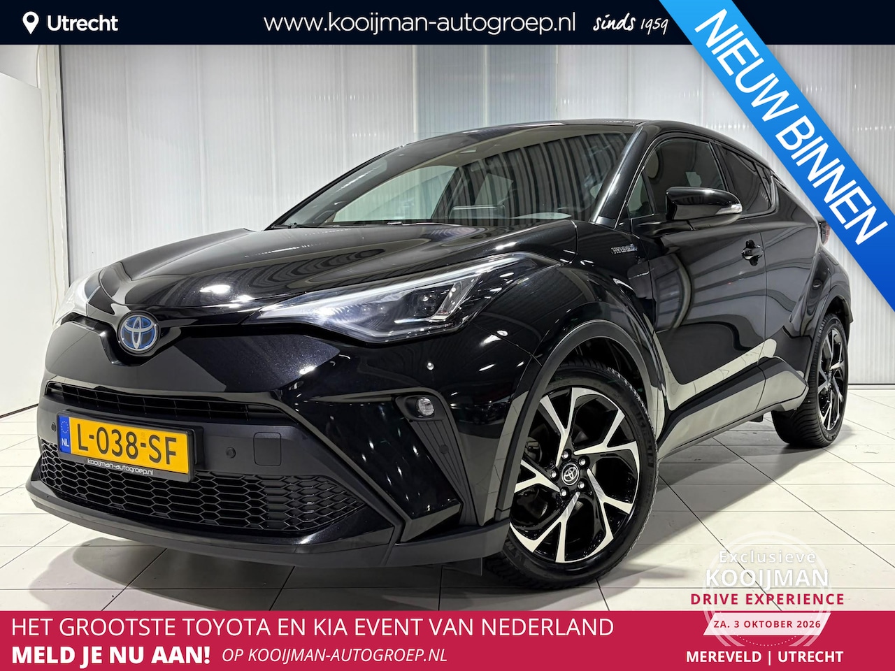 Toyota C-HR - 1.8 Hybrid Business Plus Parkeersensoren V+A, Navigatie, Dodehoek detectie, JBL, Adaptive - AutoWereld.nl