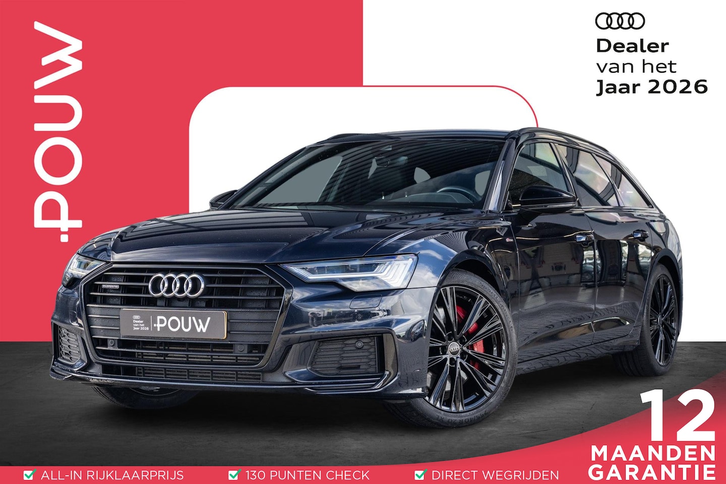 Audi A6 Avant - 55 TFSIe 367pk quattro Pro Line S Competition | Memory | Elektr. Achterklep | Verwarmbare - AutoWereld.nl