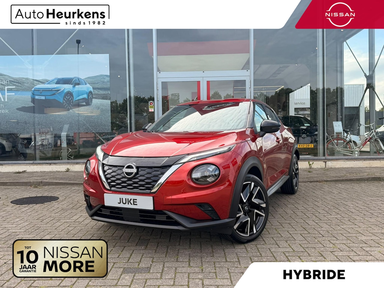 Nissan Juke - 1.6 Hybrid N-Connecta | CAMERA | NAVIGATIE | STOELVERWARMING | NU MET €3.000,- VOORRAADKOR - AutoWereld.nl