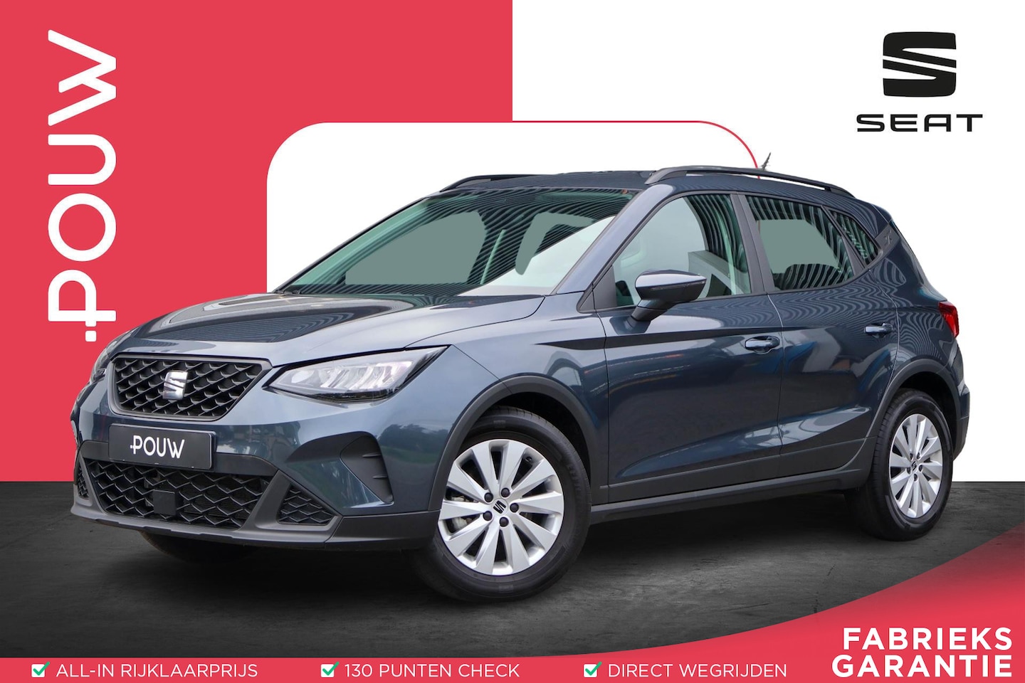 SEAT Arona - 1.0 EcoTSI 95pk Style | DAB | Apple CarPlay/ Android Auto | Parkeersensoren Achter | Cruis - AutoWereld.nl