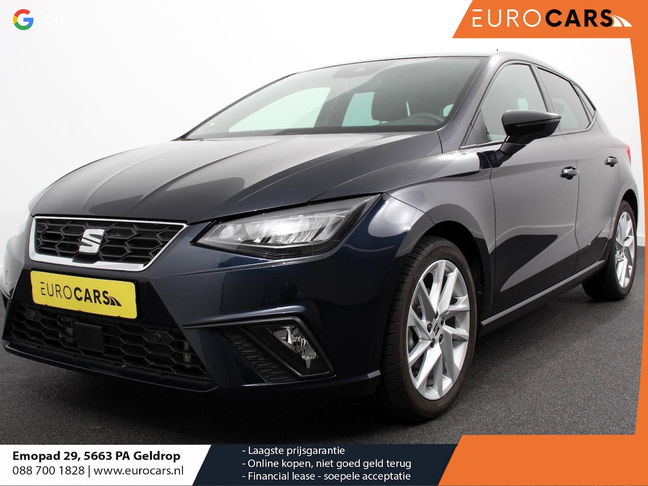 SEAT Ibiza - 1.0 TSI 110pk DSG FR Automaat Navigatie Apple Carplay/Android Auto Camera Parkeersensoren - AutoWereld.nl