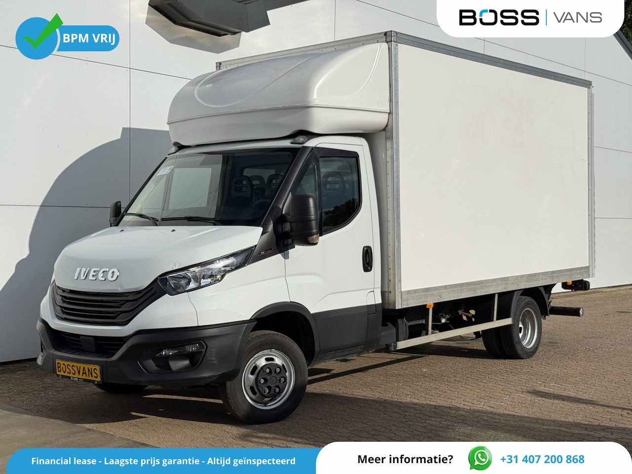 Iveco Daily - 35C16 3.0 160PK Bakwagen Laadklep Zijdeur Camera Climate Control Bluetooth Luchtgeveerde s - AutoWereld.nl