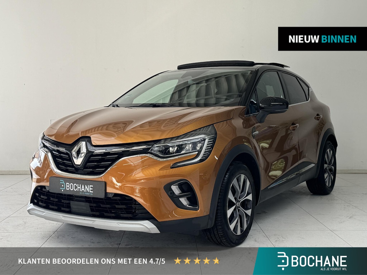 Renault Captur - 1.3 TCe 140 Intens | Automaat | Trekhaak | Panoramadak | Navigatie | - AutoWereld.nl