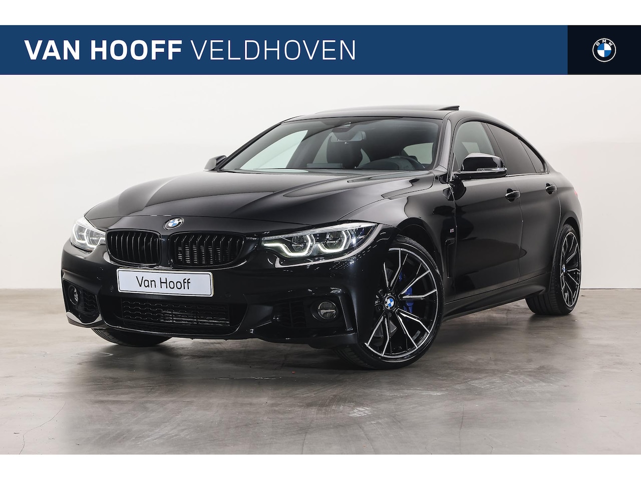 BMW 4-serie Gran Coupé - 418i High Executive M Sport Automaat / Sportstoelen / Schuif-kanteldak / Comfort Access / - AutoWereld.nl