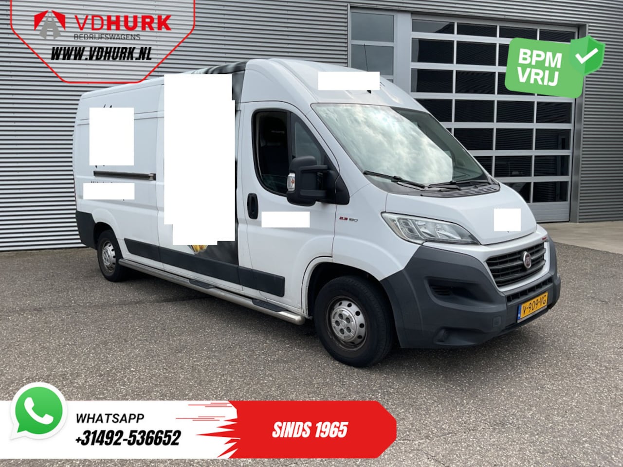Fiat Ducato - 2.3 MJ 180 pk L3H2 NL Auto/ Alarm III/ 270Gr.Deuren/ Climate/ Navi/ Cruise/ Camera/ Sideba - AutoWereld.nl
