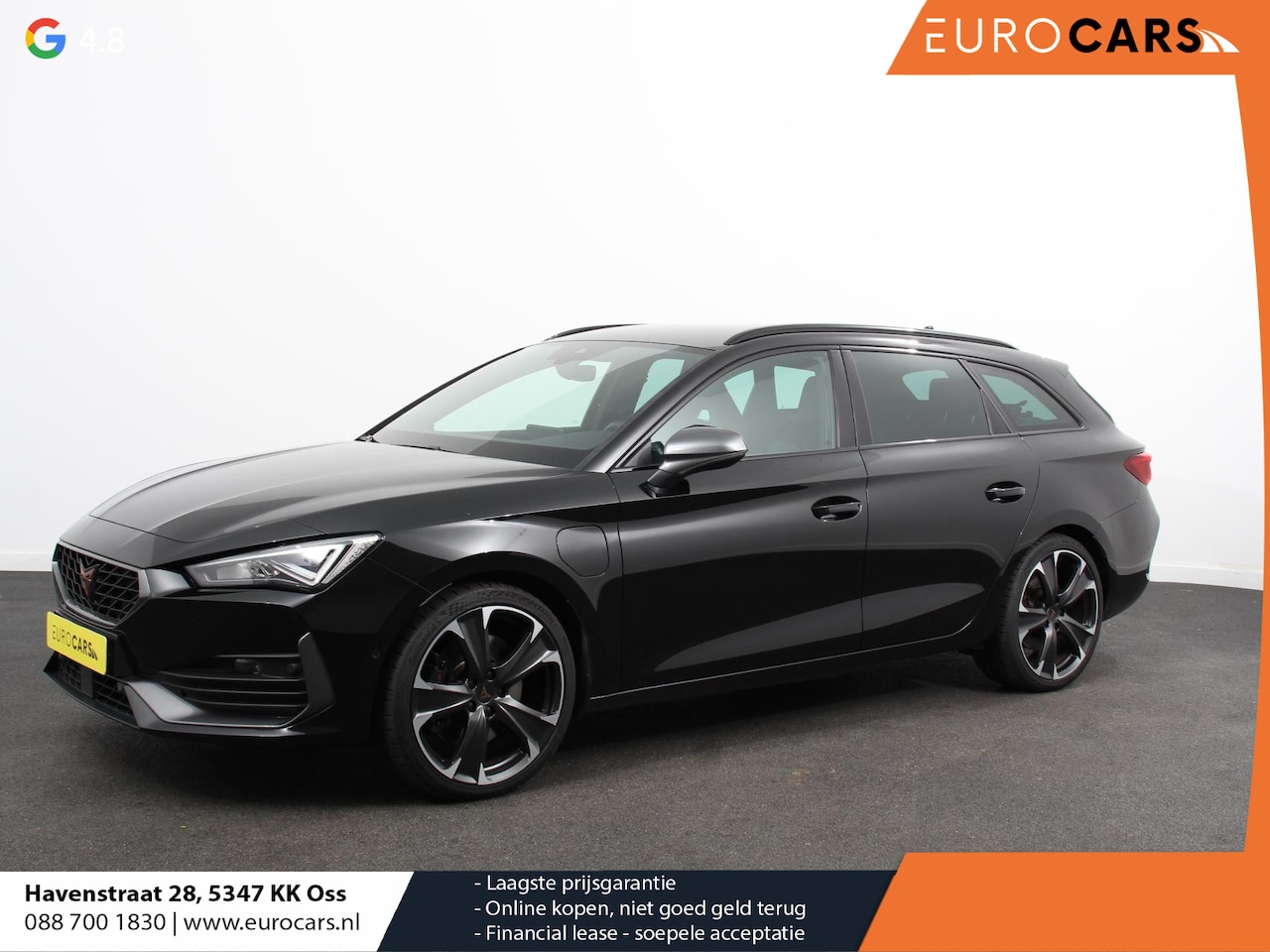 CUPRA Leon Sportstourer - 1.4 e-Hybrid VZ 245 pk DSG Wegklapbare trekhaak Navigatie Apple CarPlay Android Auto Camer - AutoWereld.nl