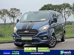 Ford Transit Custom - 2.0 L2 SPORT Dubbele Cabine Airco 170Pk Camera Trekhaak Euro6