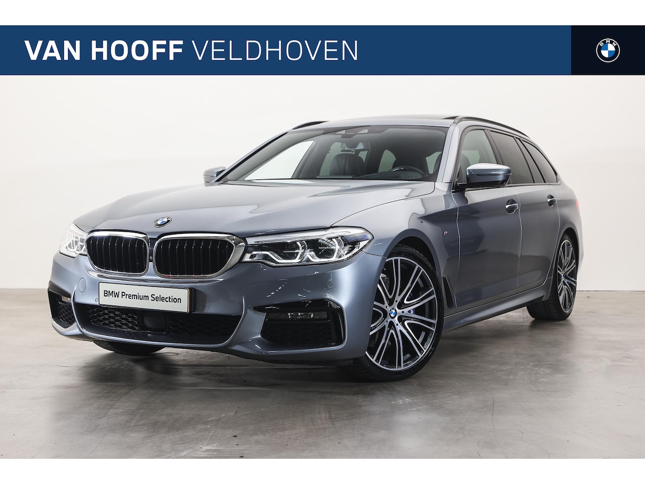 BMW 5-serie Touring - 530i High Executive M Sport Automaat / Panoramadak / Comfortstoelen / Comfort Access / Hea - AutoWereld.nl