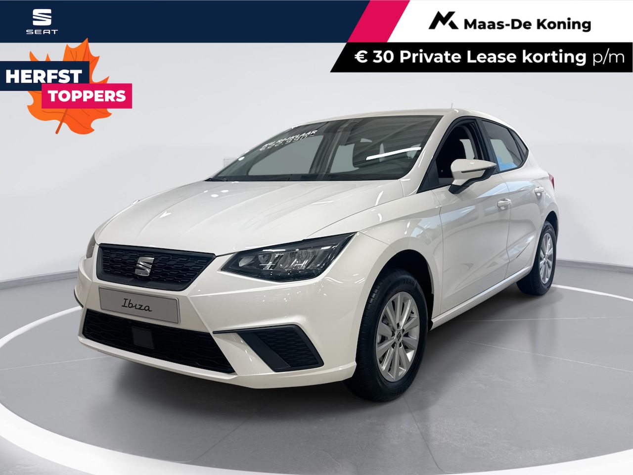 SEAT Ibiza - 1.0 EcoTSI Style APPLE CARPLAY Lichtmetalen velgen | Parkeersensoren | 2500 herwaardering! - AutoWereld.nl