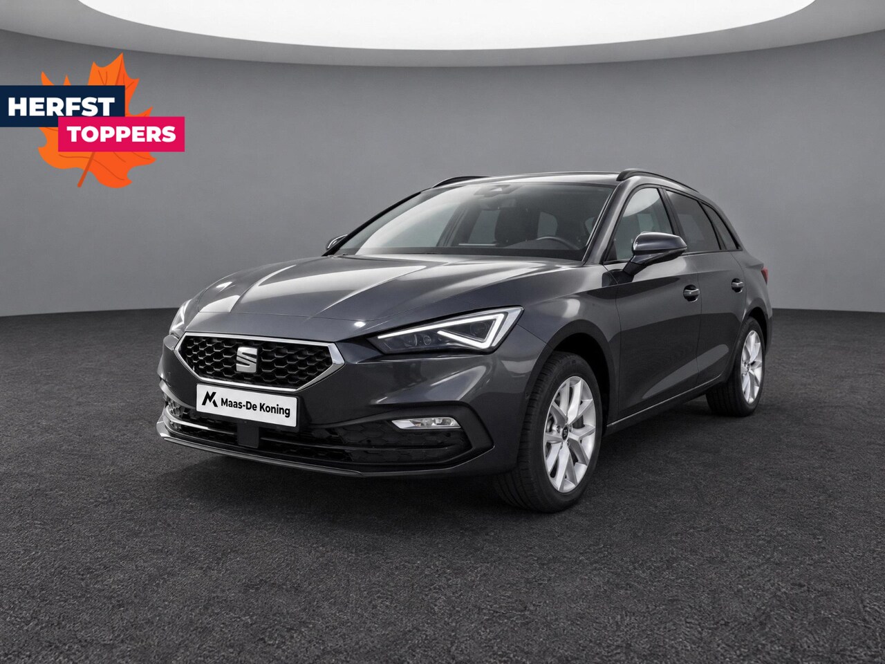 SEAT Leon Sportstourer - FR Business 1.5 eHybrid 150 kW / 204 PK Station | Panorama dak | Matrix lichten | Metallic - AutoWereld.nl