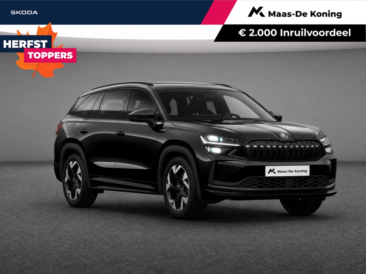 Skoda Kodiaq - Sportline Limited PHEV 204 PK SUV | Trekhaak uitklapbaar | Panorama dak | 2.000,- inruilbo - AutoWereld.nl