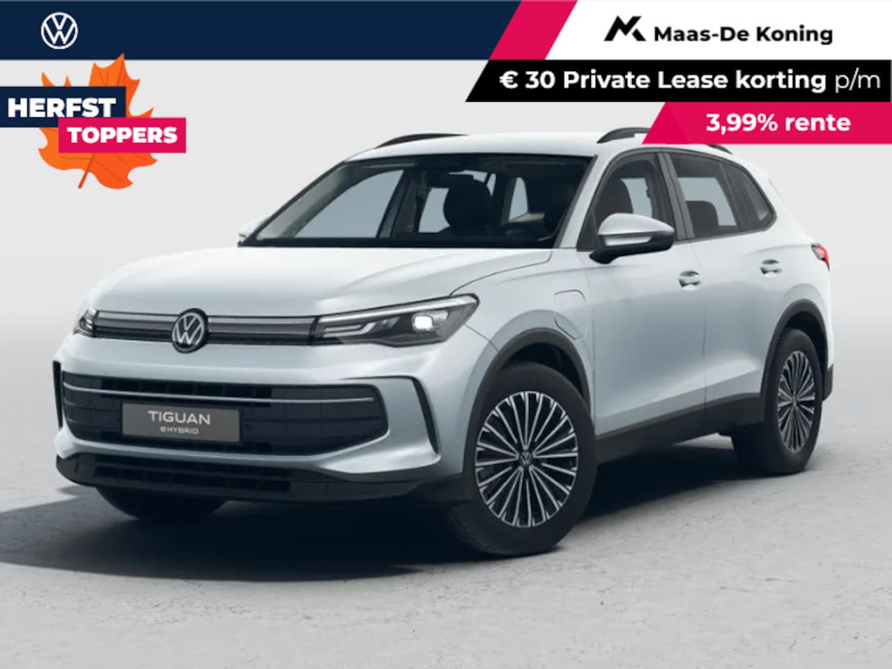 Volkswagen Tiguan - Life 1.5 eHybrid 204 PK 6 versn. DSG · Comfort pakket · Trekhaak inklapbaar, met elektrisc - AutoWereld.nl