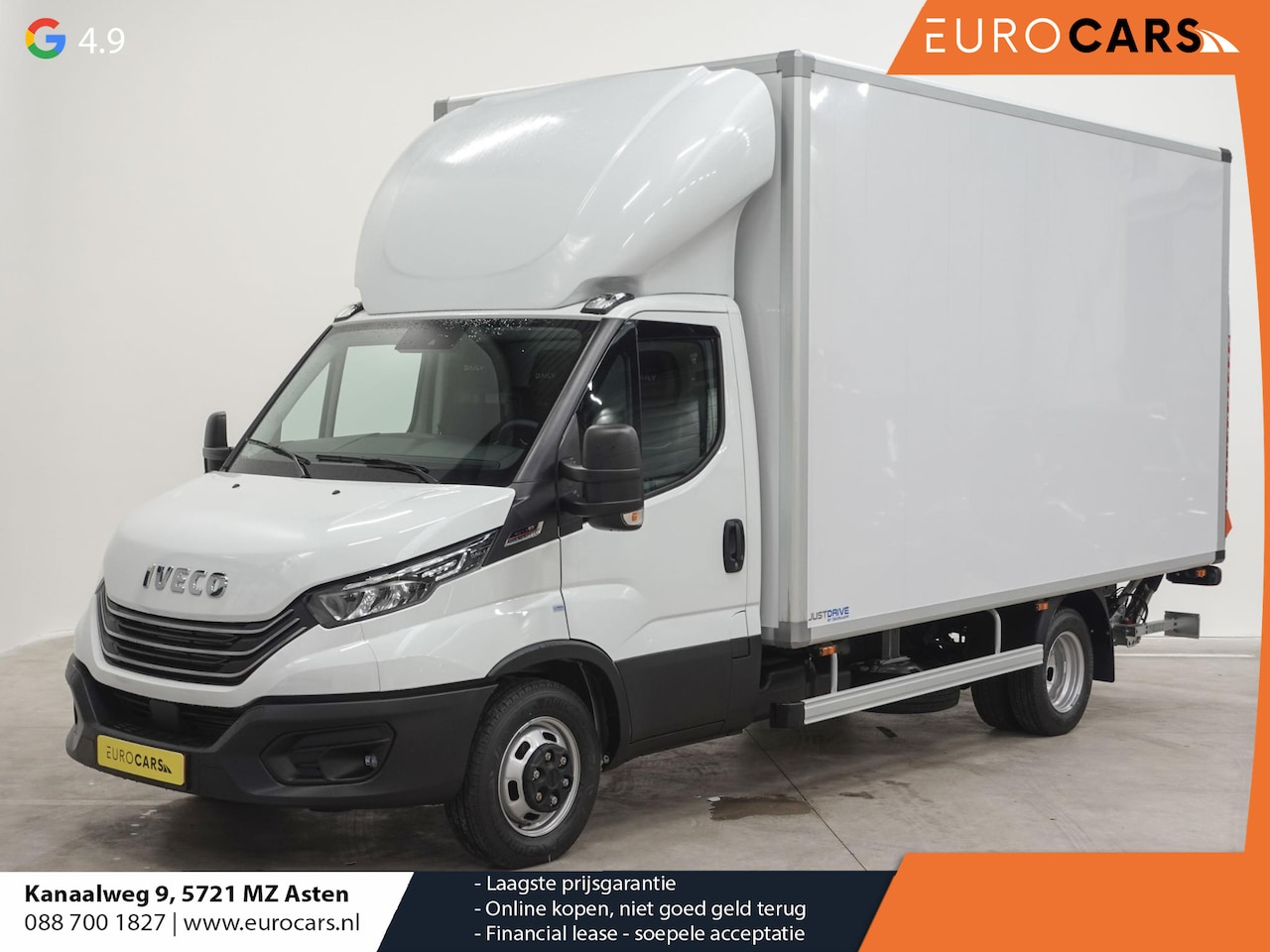 Iveco Daily - 40C18 3.0 180pk Automaat Bakwagen Laadklep Airco Cruise Control Navigatie Camera - AutoWereld.nl