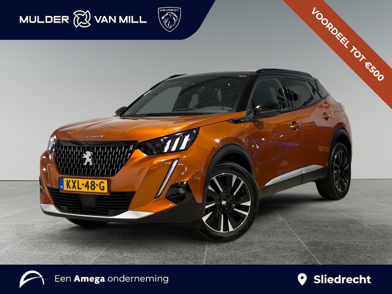 Peugeot 2008 - GT Pack 1.2 Turbo 130pk | SCHUIF/KANTELDAK | DODEHOEKBEW. | ALCANTARA/LEDER | KEYLESS ENTR - AutoWereld.nl