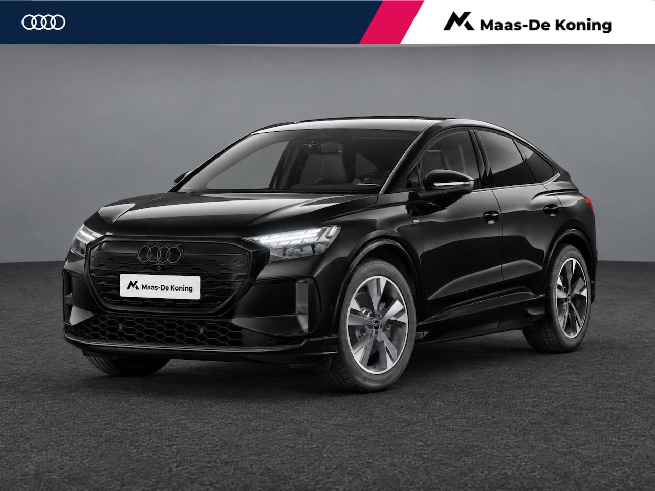 Audi Q4 Sportback e-tron - S edition performance 286 PK · Tech plus · Glazen panoramadak · Lederen bekleding - AutoWereld.nl