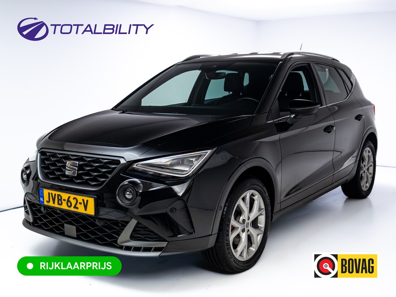 SEAT Arona - 1.5 TSI FR 150PK Automaat Travel-assist | Camera | Adaptive cruise | Climate-control Digi - AutoWereld.nl