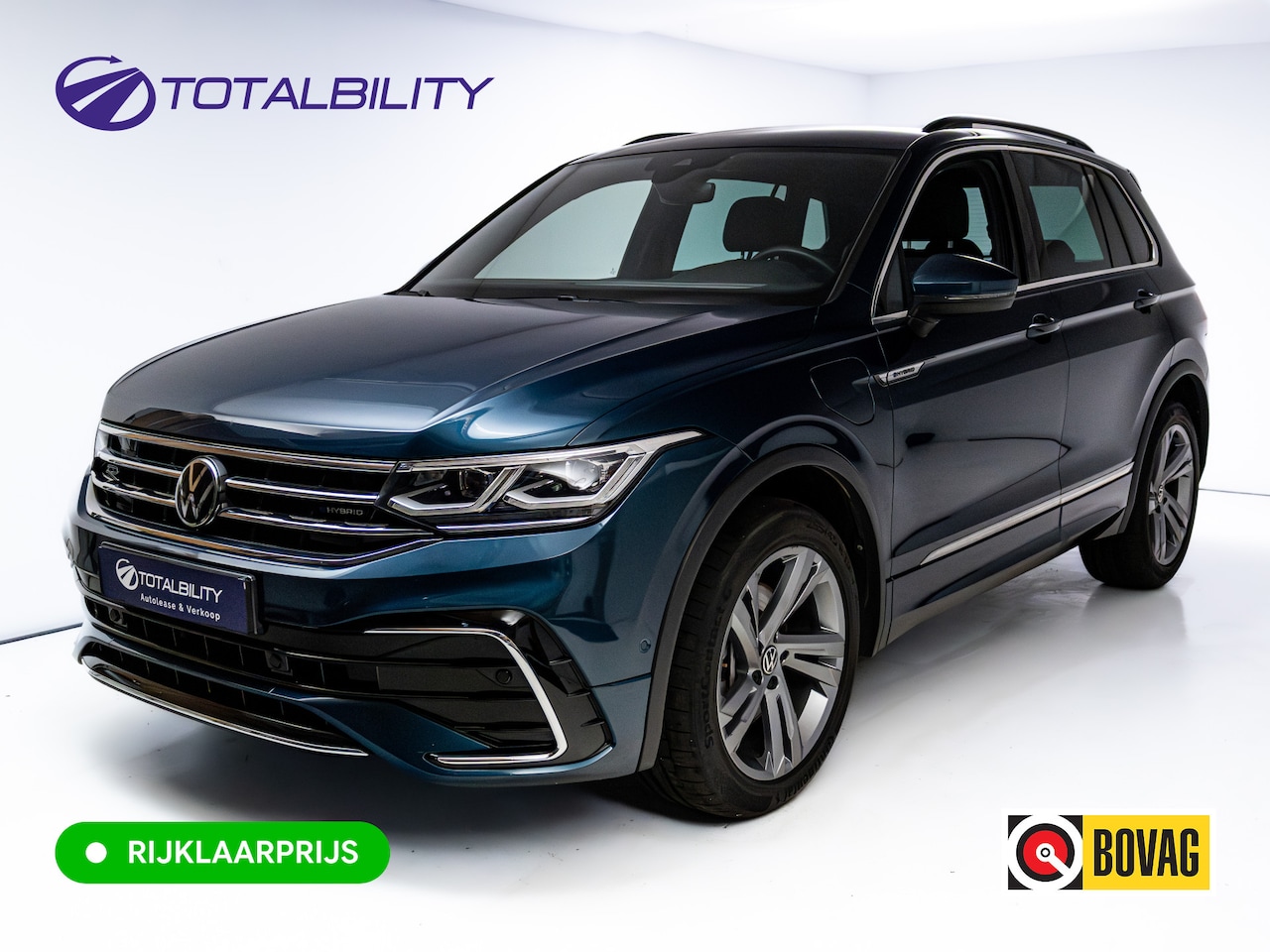 Volkswagen Tiguan - 1.4 TSI eHybrid R-Line Business+ | Sfeerverlichting | Elec. achterklep | Camera | App. con - AutoWereld.nl