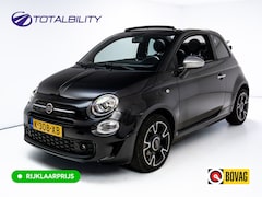 Fiat 500 C - 1.0 Hybrid Rockstar | Beats audio | Climate control | Cruise | Electrische cabrio kap | Ap