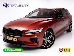 Volvo V60 - 2.0 T8 Twin Engine AWD R-Design | Stoel-, Stuur- & Achterbank verw. | Elec. trekhaak | 360