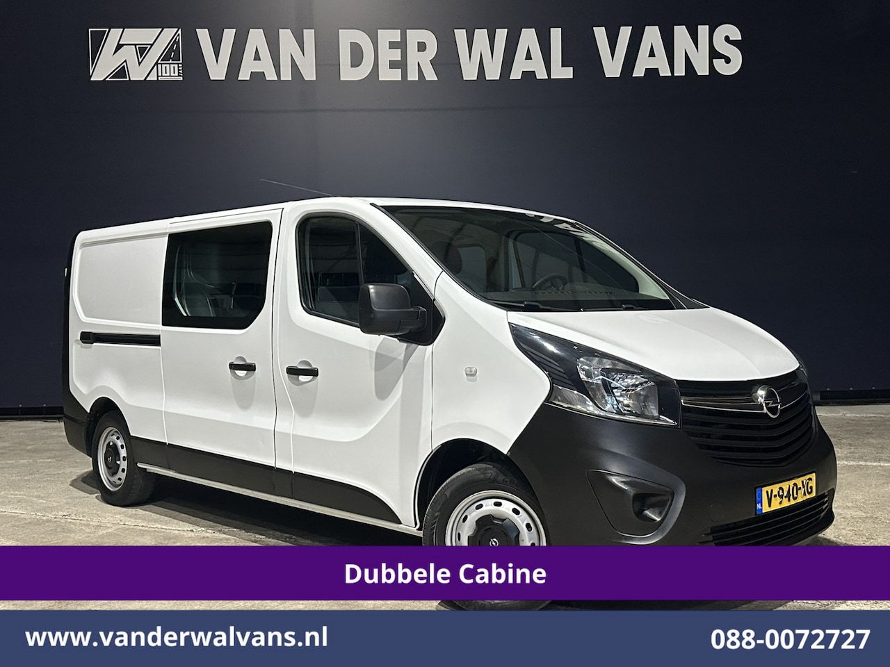 Opel Vivaro - 1.6 CDTI 126pk L2H1 Dubbele Cabine Euro6 Airco | 6-Zits | LED | Cruisecontrol Trekhaak - AutoWereld.nl