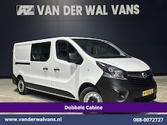 Opel Vivaro - 1.6 CDTI 126pk L2H1 Dubbele Cabine Euro6 Airco | 6-Zits | LED | Cruisecontrol Trekhaak