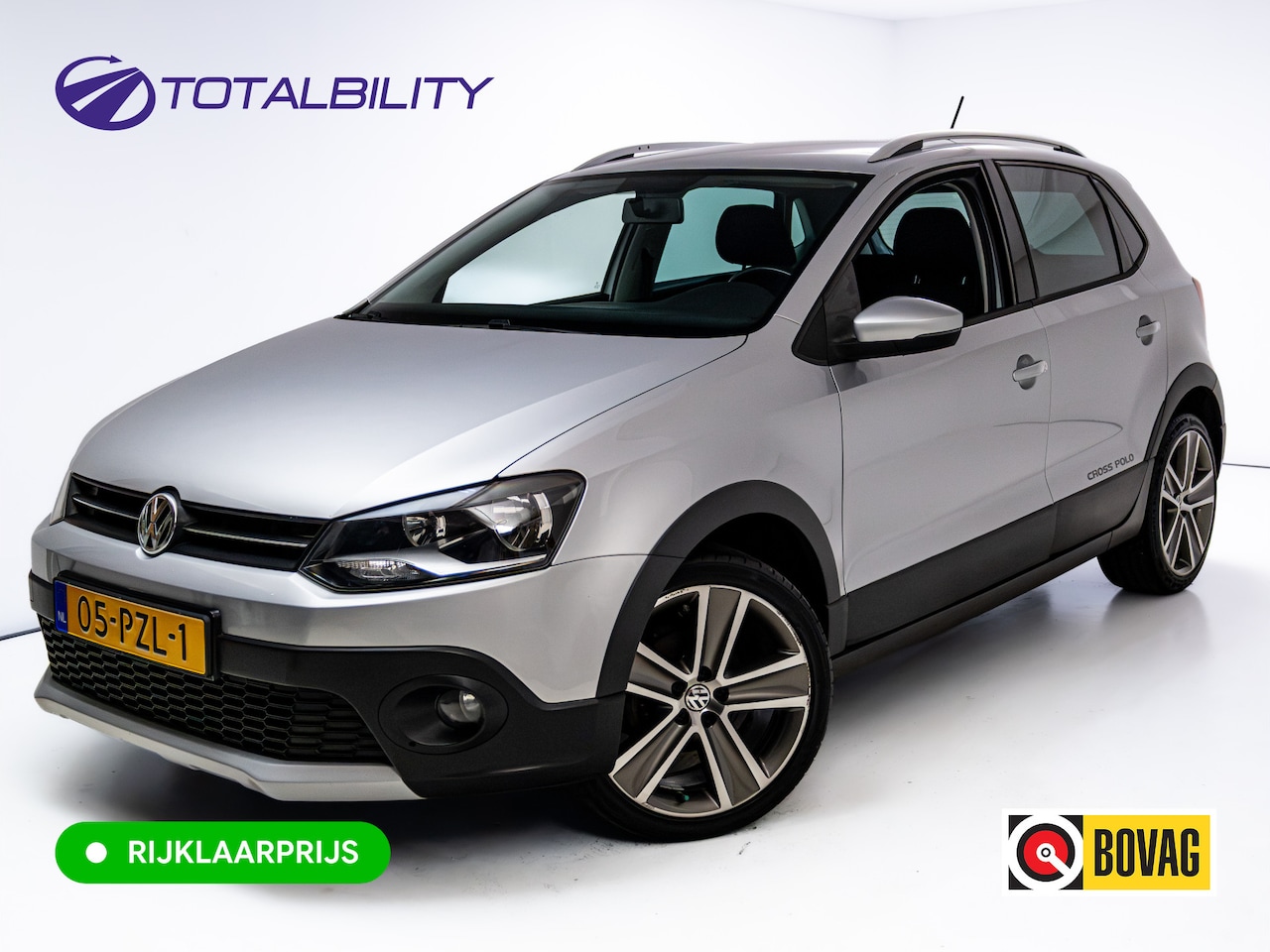Volkswagen Polo - 1.2 TSI CrossPolo Executive | Cruise | Trekhaak | Airco | Verwarmbare spiegels | Spoirtsto - AutoWereld.nl