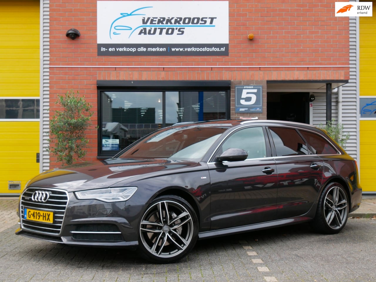 Audi A6 Avant - 2.0 TFSI quattro Adrenalin Sport. stoel verwarm/koel. pano. standkachel - AutoWereld.nl