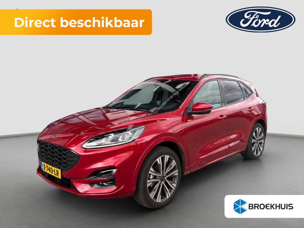 Ford Kuga - 2.5 PHEV ST-Line X | 100% dealer o.h. | 20 INCH | Adaptieve cruise | Elec. AGR stoelen | T - AutoWereld.nl