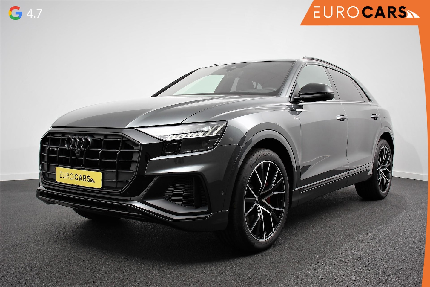 Audi Q8 - 55 TFSI e PHEV quattro Pro Line S-Line 3* S-Line Leder B&O Trekhaak Elektrisch Luchtvering - AutoWereld.nl