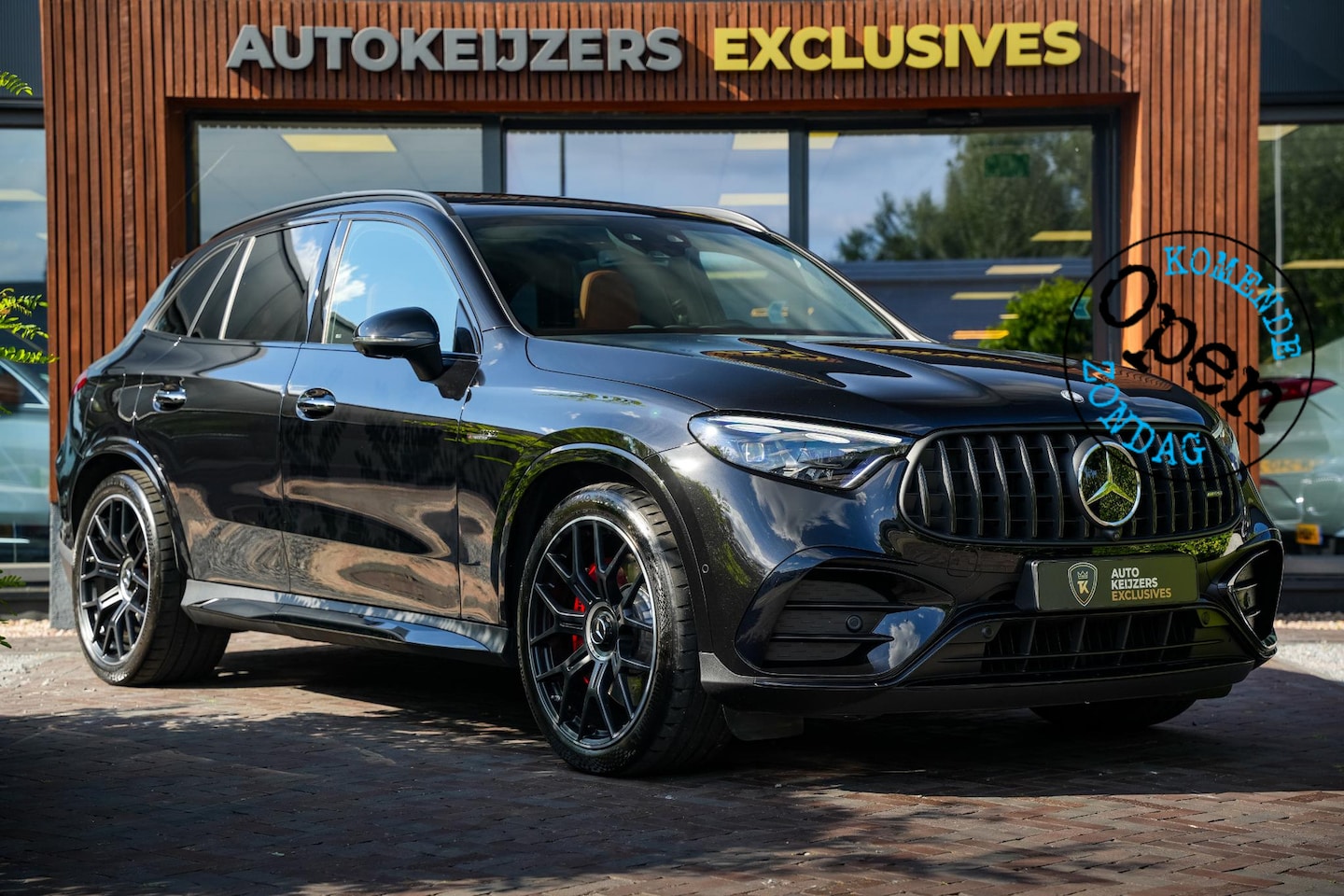 Mercedes-Benz GLC-klasse - GLC 63 S AMG Burmester Memory AMG Track Pace Performance Panoramadak 360 Camera HUD - AutoWereld.nl