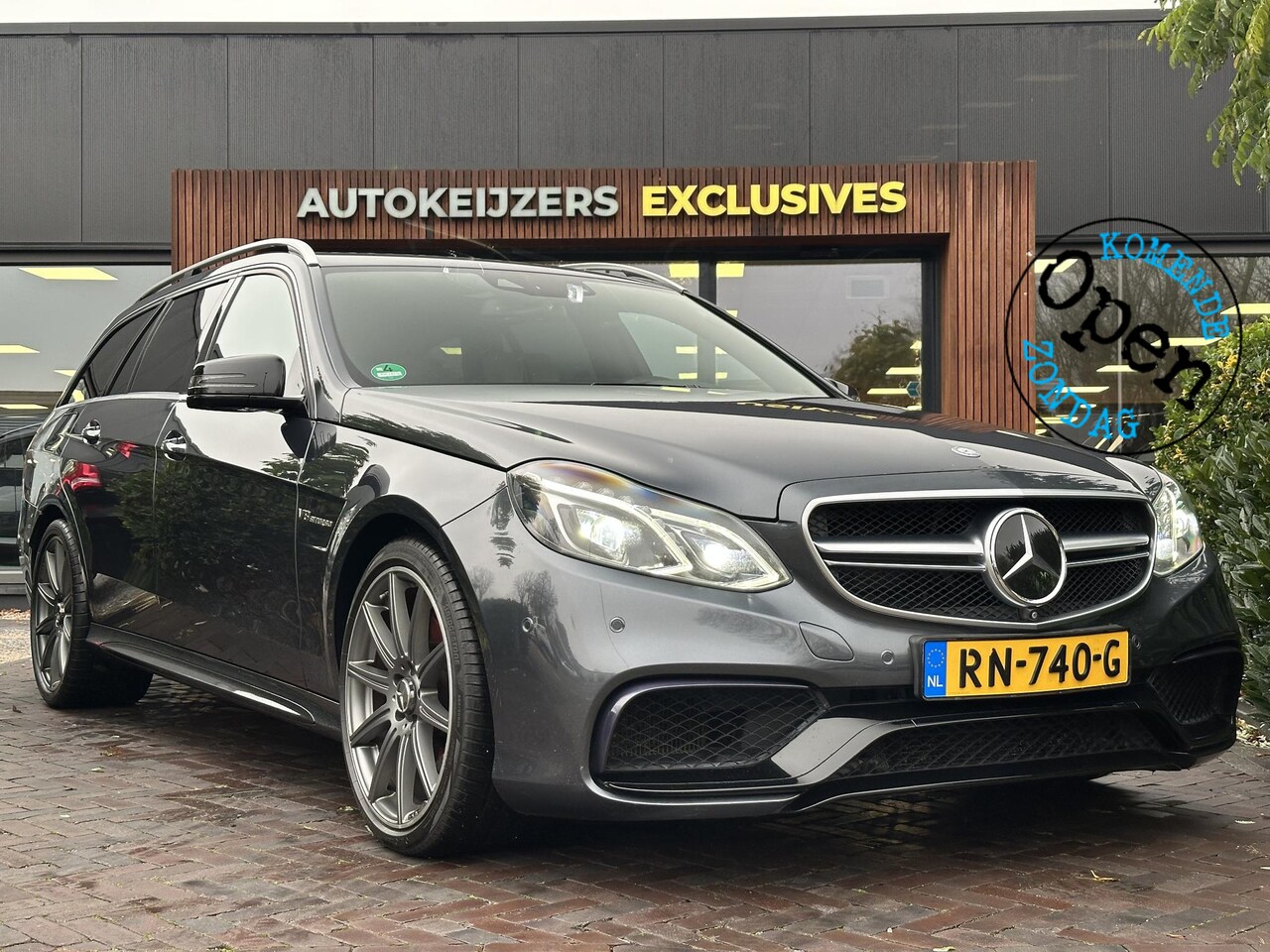 Mercedes-Benz E-klasse Estate - AMG 63 S 4MATIC Adapt. Cruise B&O Nappa Leder Multicontourstoelen IWC 360Cam 19''LM - AutoWereld.nl
