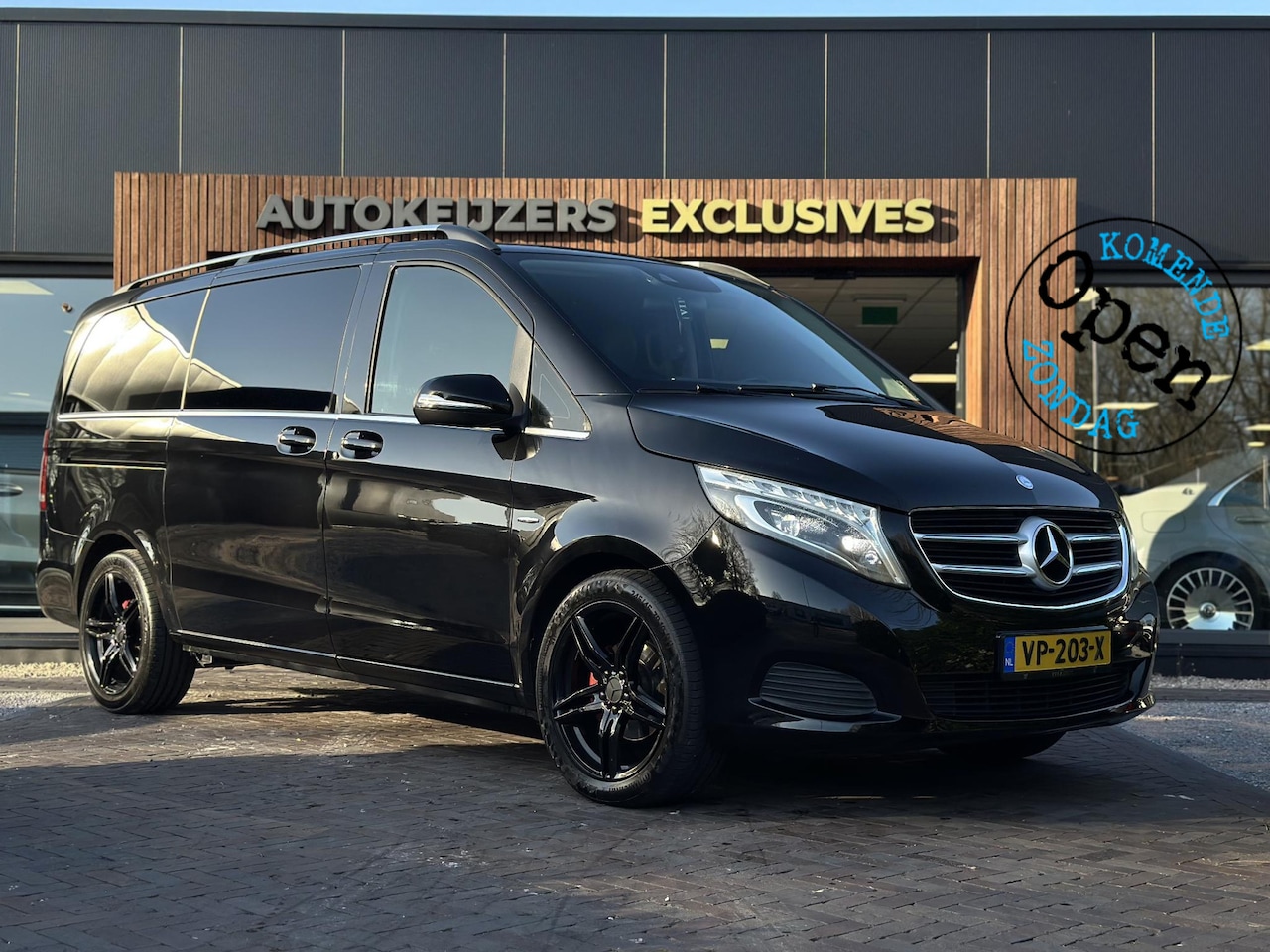 Mercedes-Benz V-klasse - 220d Lang DC Edition Navi Leer 5 persoons trekhaak - AutoWereld.nl