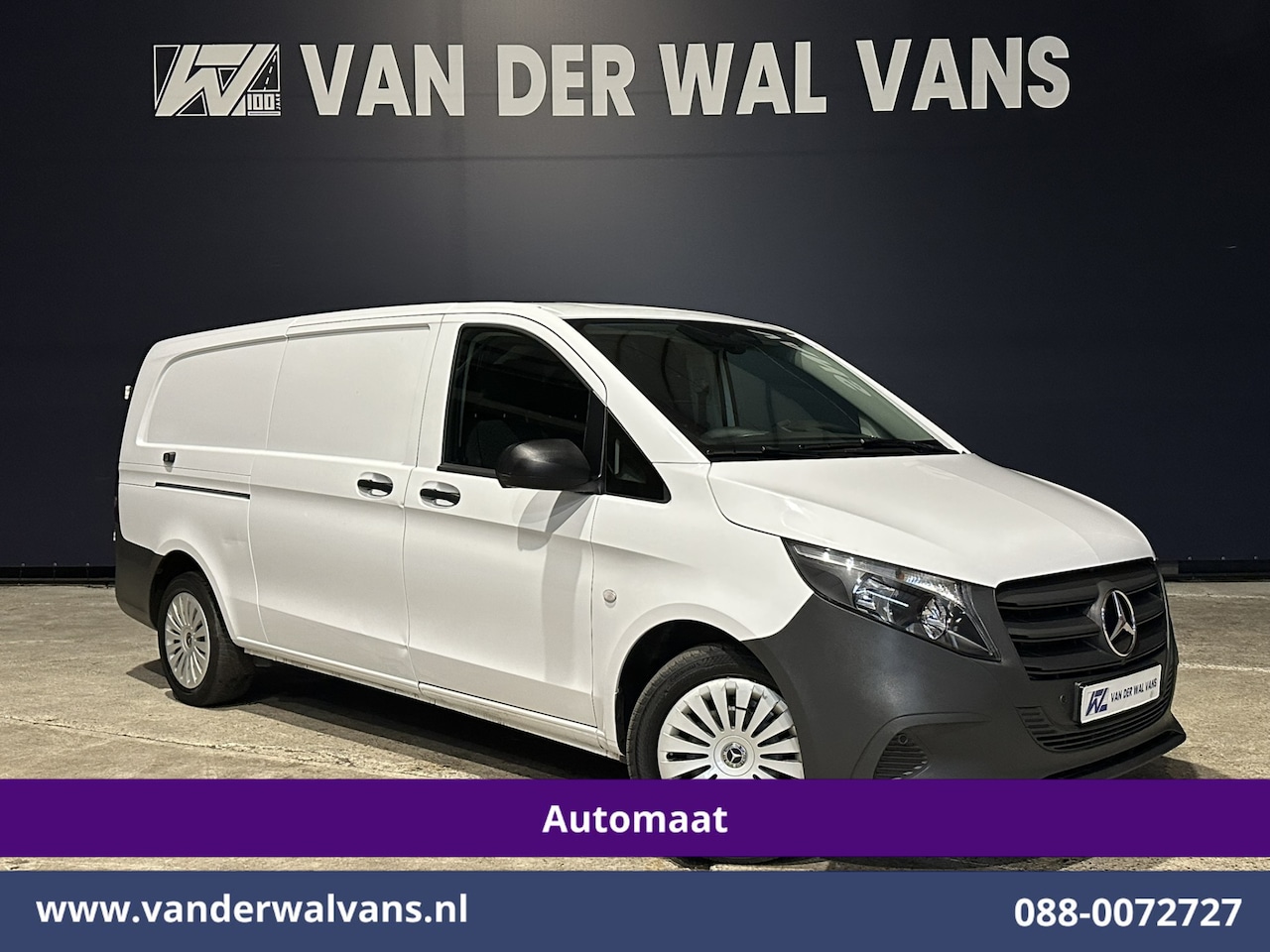 Mercedes-Benz Vito - 116 CDI 164pk 9G-Tronic Automaat L3H1 Euro6 Airco | Camera | Navigatie | MBUX | Cruisecont - AutoWereld.nl