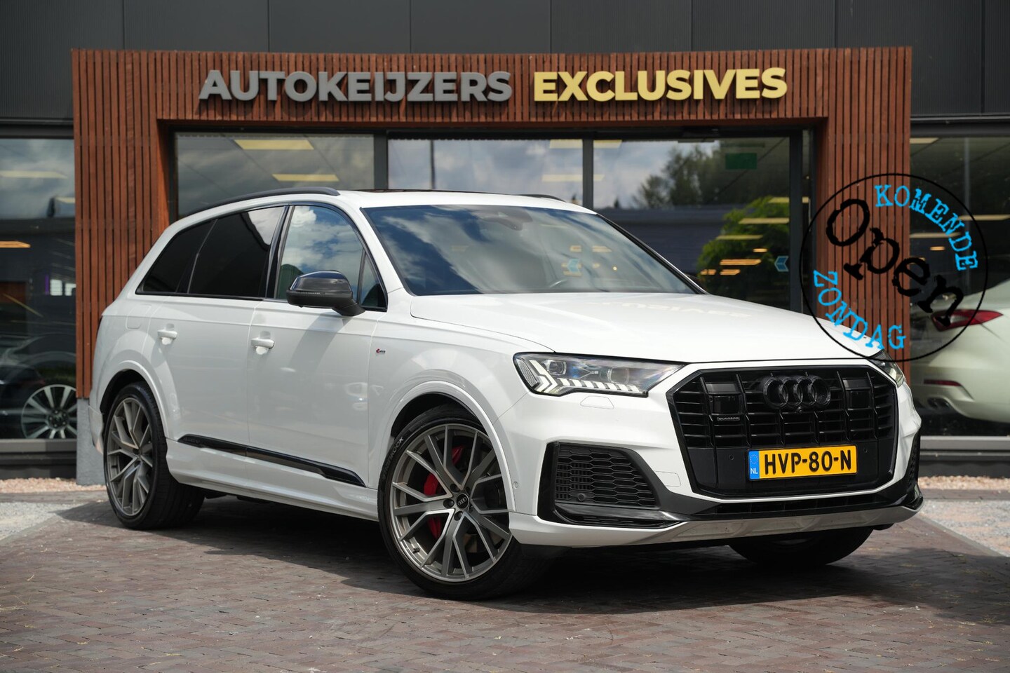 Audi Q7 - 60 TFSI e quattro Pro Line S Competition Panoramadak Luxe Leder Trekhaak Luchtvering 456 P - AutoWereld.nl