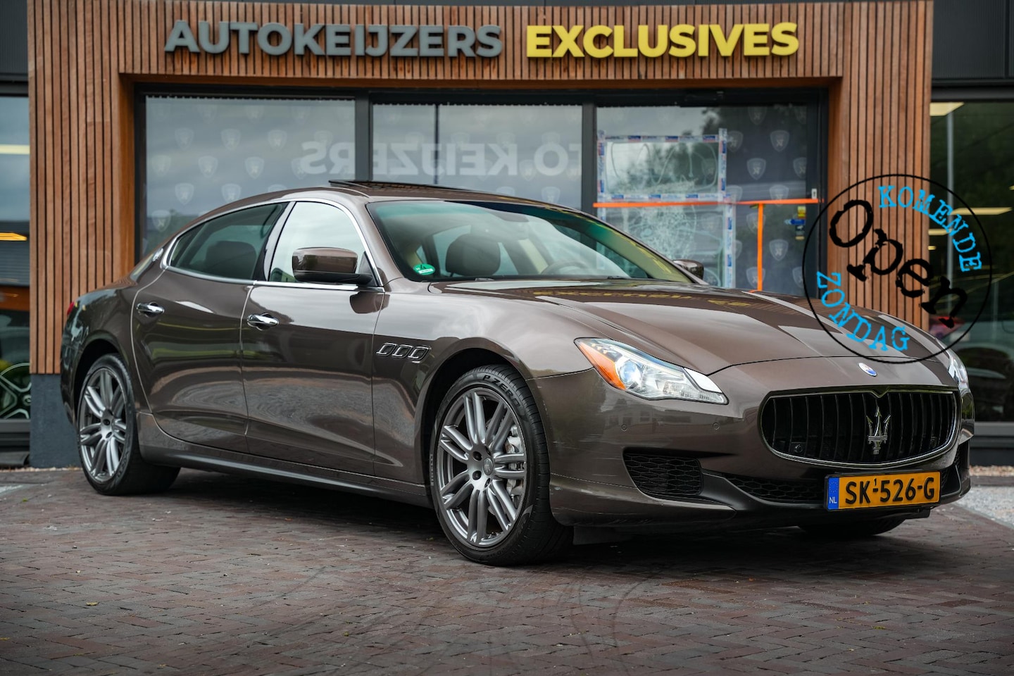 Maserati Quattroporte - 3.0 S Q4 Achteruitrijcamera DAB+ Stoelverwarming achter Leder 20"L.M. Airco - AutoWereld.nl