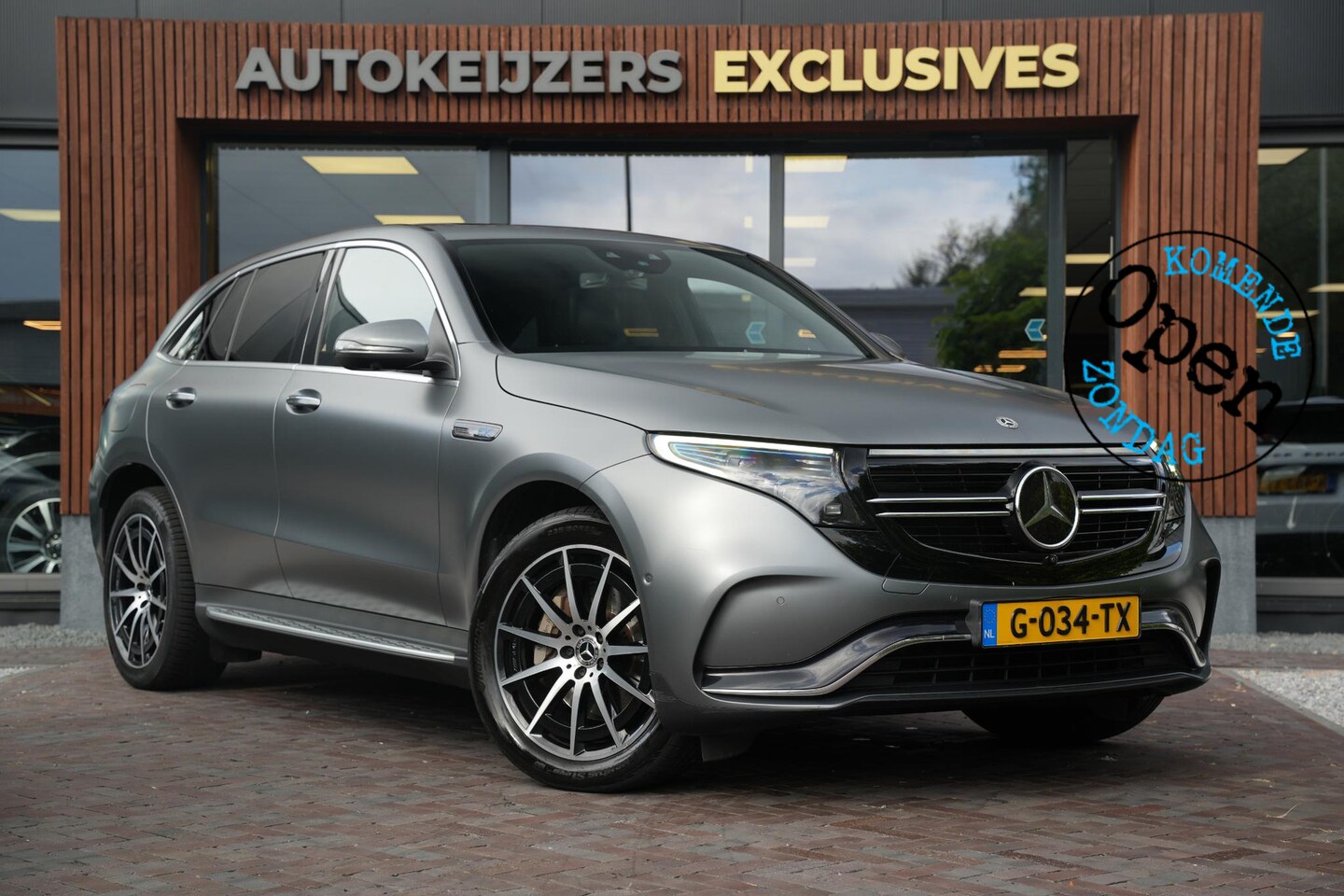 Mercedes-Benz EQC - 400 4MATIC Premium Plus 80 kWh Schuif/kanteldak ACC Burmester Memory Manufaktur MultiBeam - AutoWereld.nl