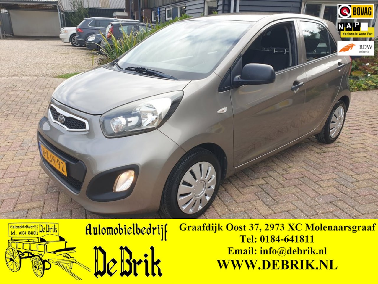 Kia Picanto - 1.0 CVVT ISG Airco 1.0 CVVT ISG Airco - AutoWereld.nl